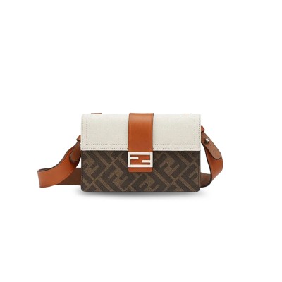 FENDI BAGUETTE SHOULDER CROSSBODY BAG 7M0295AFSCF1EG7 (16.5*11*2.5cm)